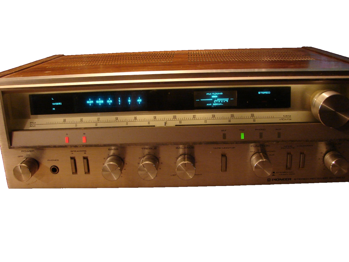 Vintage Pioneer Sx-3500 Am/fm Stereo Receiver 200w for sale online