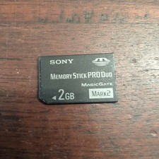 Sony 2GB Memory Stick Pro Duo MS 2GB Card for Sony Camera Recorder PSP