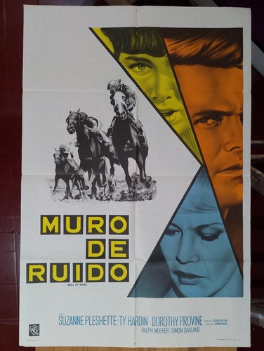 Wall of noise. Suzanne Pleshette. 1S. From Argentine Release. p243