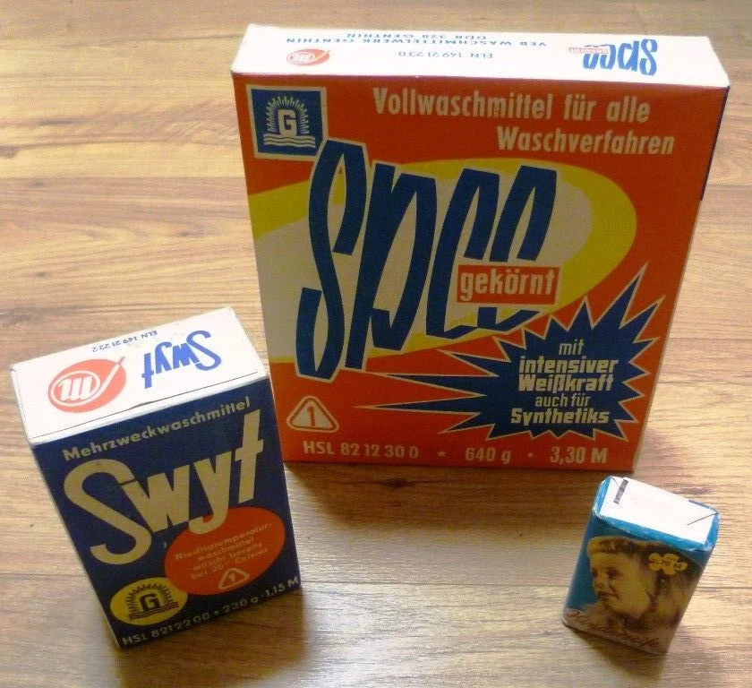 DDR GDR Ostalgie Set SPEE SWYT KINDERSEIFE Waschmittel Ostpaket Konvolut Fit IMI - Bild 2 von 3