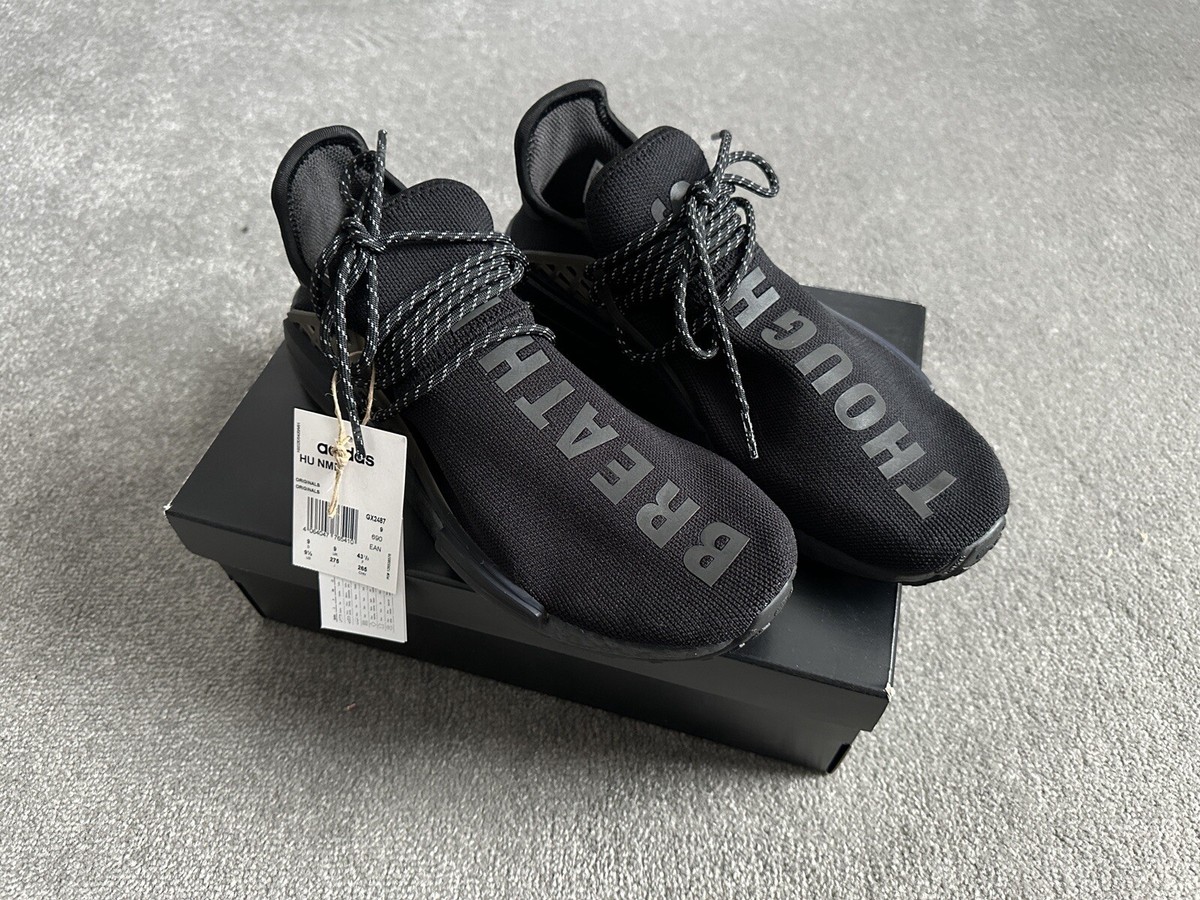Triple Black Human Race Nmd Shoes Adidas NMD Human Race X Pharrell