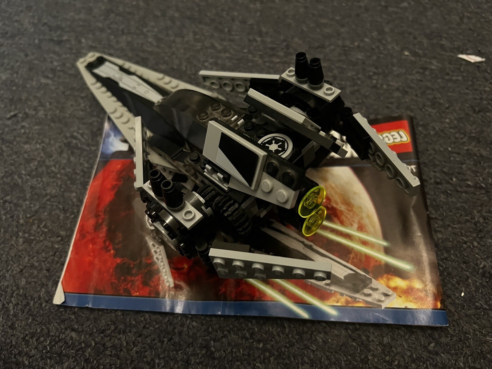 LEGO Star Wars Imperial Vwing Starfighter Build (7915) No Minifigures eBay