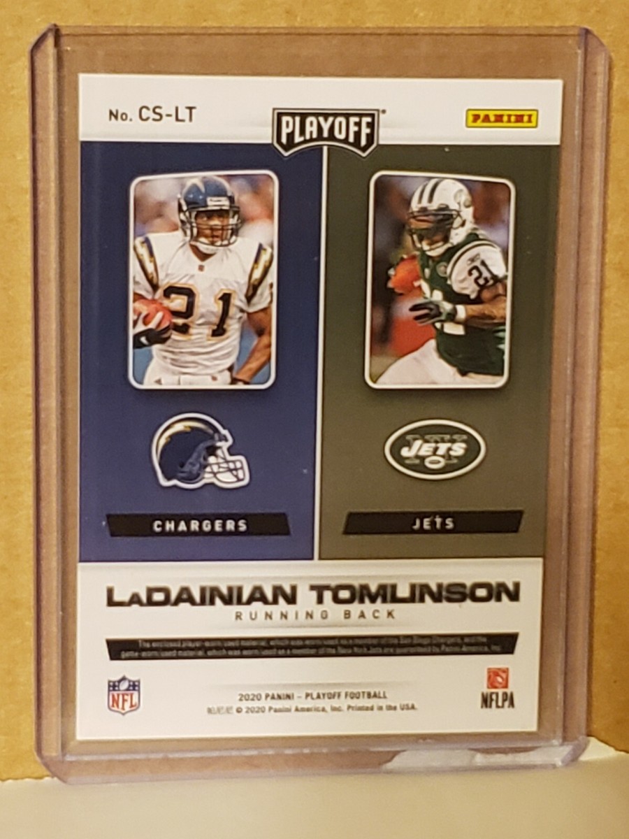 LaDainian Tomlinson 2020 Playoff Changing Stripes Dual Patch