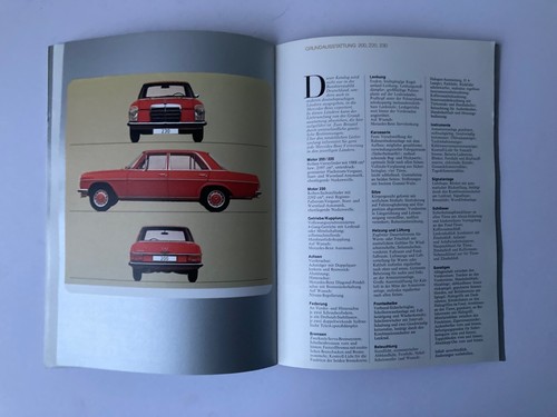 Ancienne brochure sales catalogue de vente Mercedes Benz 200 220 230 doc auto DE - Picture 8 of 12