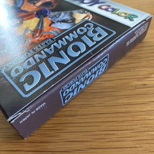 Gameboy Color Bionic Commando Elite Forces Boxed With Manual Very Clean GWO - Picture 6 of 10
