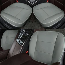 Universal Auto Car Front Seat Cover Breathable PU Leather Cushion Protector Mat