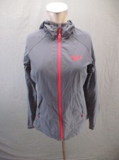 MOUNTAIN HARDWEAR Size M Womens Full Zip Stand Collar Pocket Athletic Jacket 450