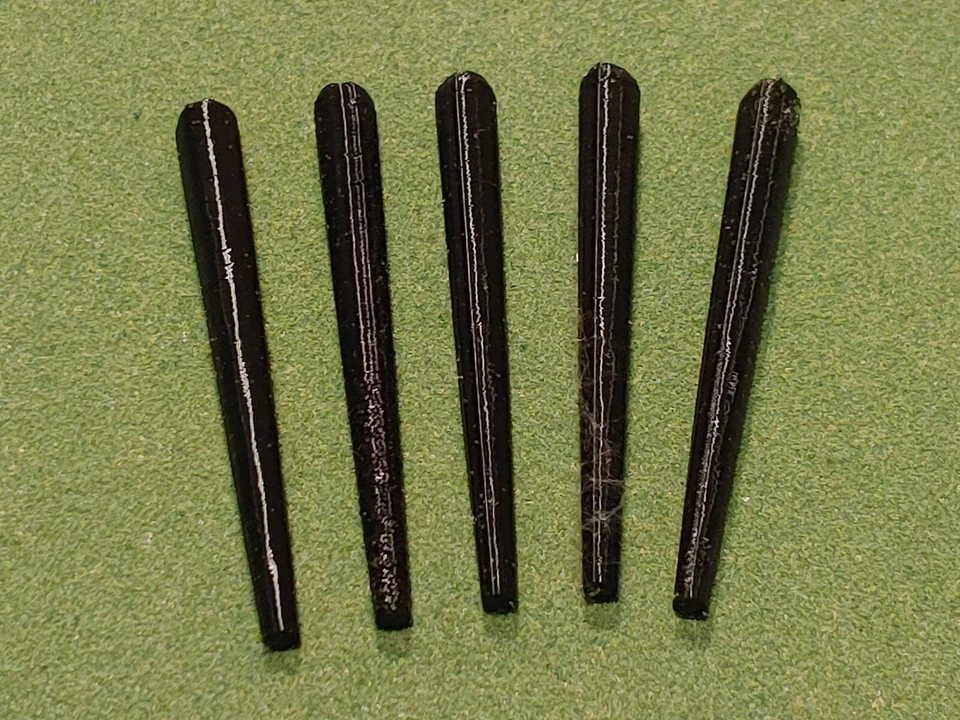 5 bates de béisbol para bobbleheads - varios colores Foto 2 de 4