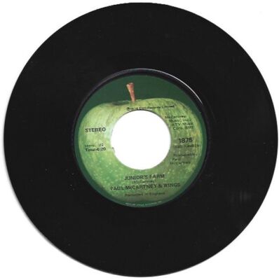 Paul McCartney - Junior's Farm / Sally G 7'' 45 Single