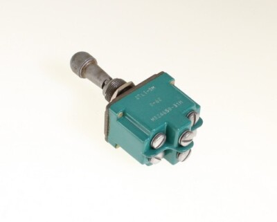 MS24659-31M HoneyWell MicroSwitch Toggle Switch DPDT Lever Lock On-Off-On Mom