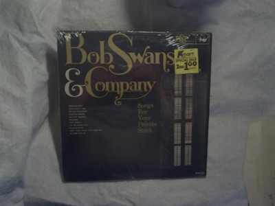 1960's BOB SWANSON & COMPANY-Songs For Your Private Stock,rsp 105, deep purple