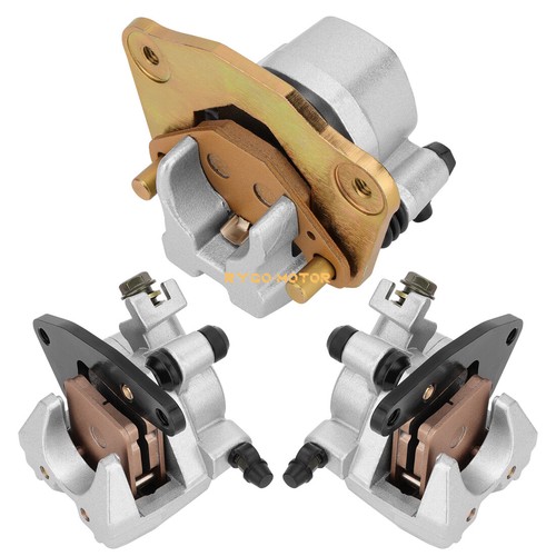 Front & Rear Brake Caliper w/ Pads for Suzuki Vinson 500 LTA500F LTF500F 2002-07 - Picture 4 of 10