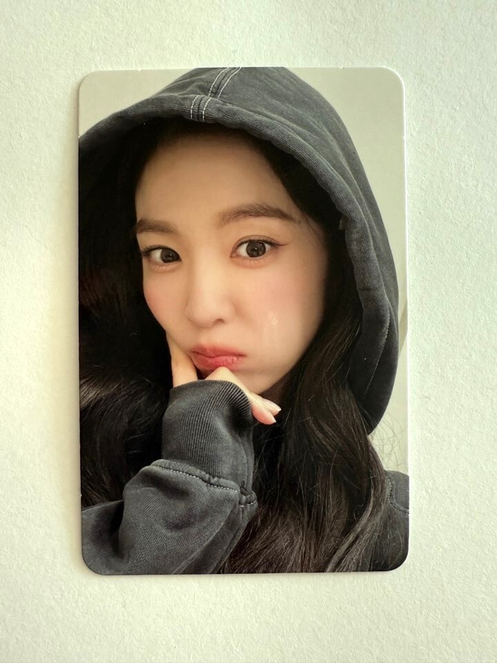 【貴重】redvelvet Irene トレカ time to love MD Red Velvet Irene Like A Flower Random Trading Card Official