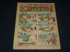 1914 NOVEMBER 14 LOT-O'-FUN COMIC NEWSPAPER - TONY ESMOND EXPRESS RIDER- NP 4381