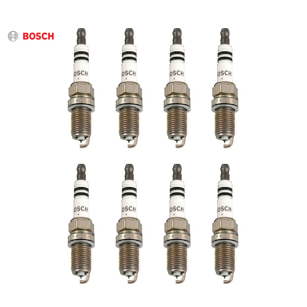 Set of 8 Bosch FR8DPP33 Spark Plugs for Mercedes-Benz Toyota OE/Specialty