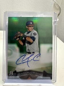 その他 CARLOS CORREA bowman refractor auto 2013 Bowman Chrome Draft Top Prospects Refractors #TP10