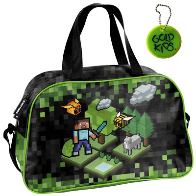 Game Pixel Handtasche Sporttasche Schultertasche Tasche Reisetasche-Anhänger