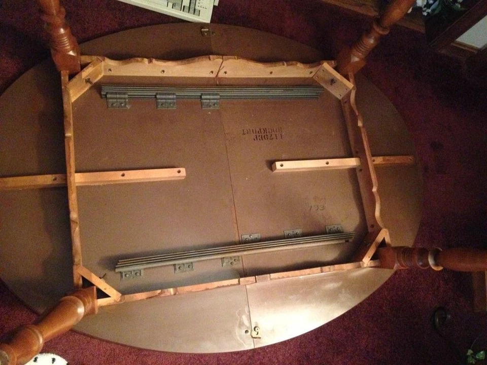 Mesa de comedor Temple-Stuart Early American Furniture 1179 sillas EF Rockport 108 Foto 4 de 4