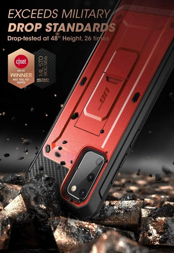 For Galaxy S20 FE 5G, SUPCASE Dual Layer Case with Kickstand Heavy Duty Cover - 第 22/30 張圖片