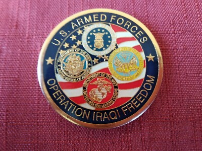 チャレンジコイン／U.S Armed Forces Challenge Coin Military Appreciation / Armed Forces Challenge Coin | Armor Coin