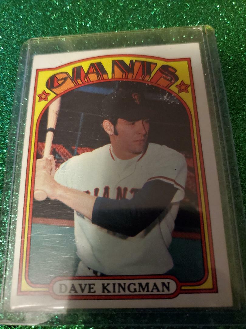 1972 TOPPS #147 DAVE KINGMAN Rookie RC CARD - NEAR MINT - San