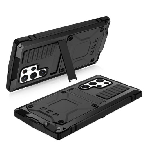 Funda de metal resistente aluminio parachoques metálico de aluminio para Samsung Galaxy S22 Ultra/S22+ - Imagen 9 de 36