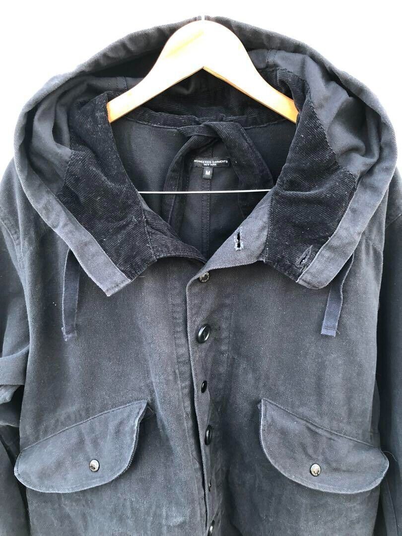 Engineered Garments men's Highland Parka denim size M black Engineered Garments men's Highland Parka denim size M black