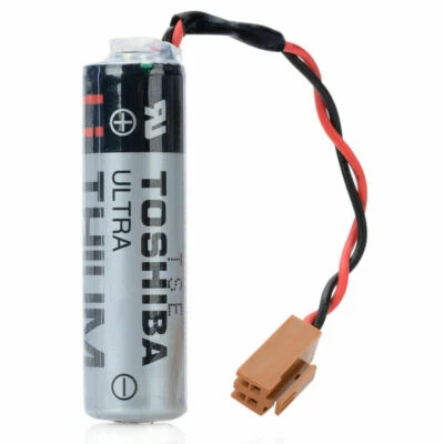3.6V 2400mAh TOSHIBA ER6V Batterie for Mitsubishi M64 System PLC Power