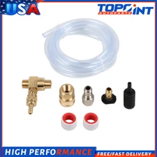4500 PSI Nozz Downstream Injector Kit for Pressure Washer with Siphon Hose Black