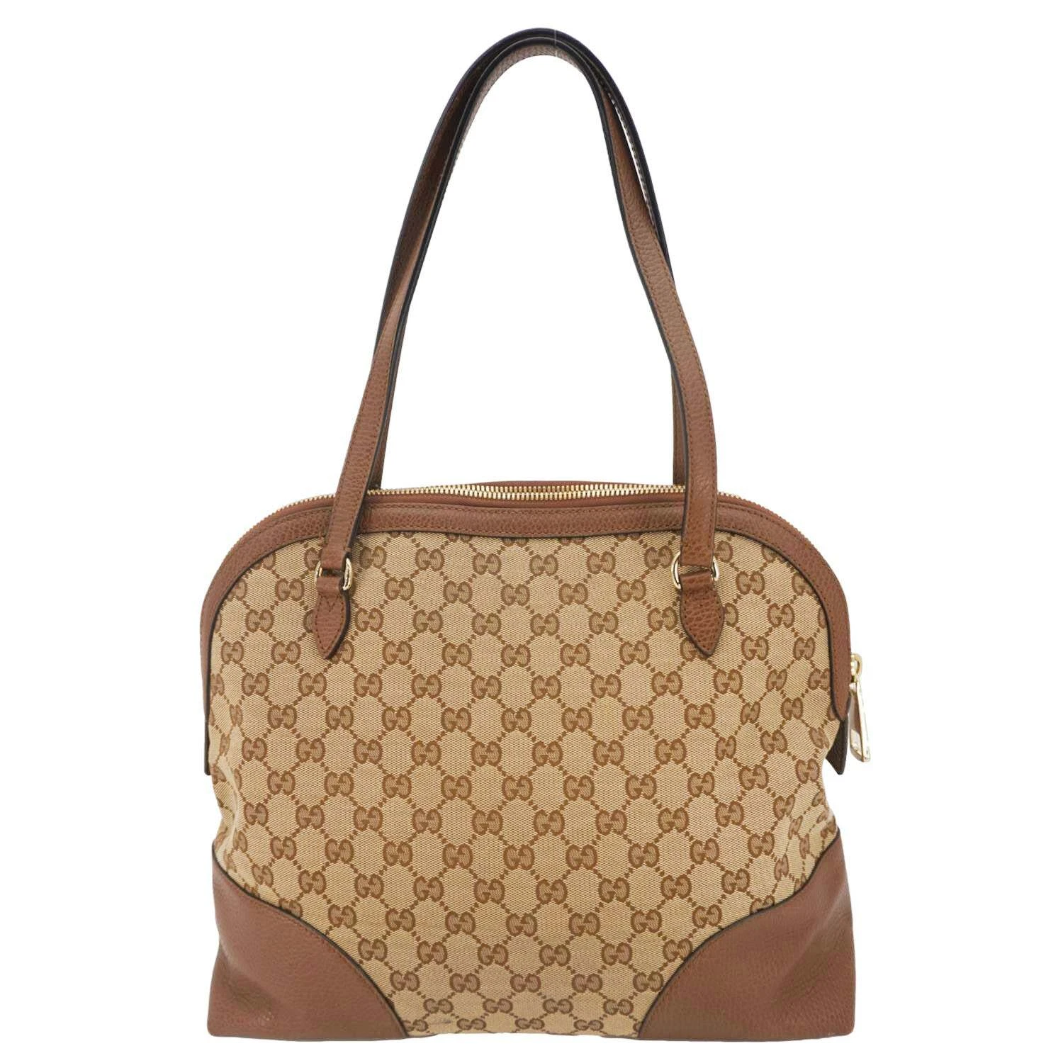Sac cabas toile beige GUCCI Bree GG 449243
