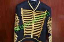 Napoleonic Hussars Uniform Military Style Tunic Jimi Hendrix Jacket