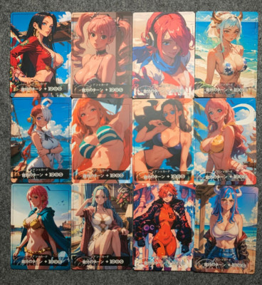 One Piece Custom Waifu DON!! 12x per set (Matt Surface)  JAP ver. [SG SELLER]