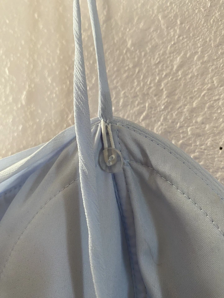 Watters & Watters 浅蓝色正装连衣裙 0 码全新带标签! 零售 $300 全新! — 第 3/3 张图片