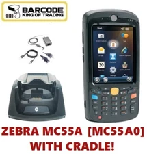 Motorola MC55A0-P20SWRQA9WR Handheld, Laser Scanner, Numeric Keys w/ Cradle!🔥⭐