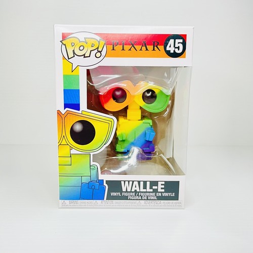 Pixar Funko Pop Vinyl Wall-E Rainbow #45 with Pop Protector - Foto 1 di 7
