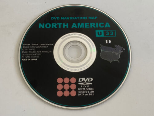 2006 2007 2008 2009 TOYOTA SIENNA LIMITED XLE NAVIGATION DVD U33 VER 08.1 OEM🟠 - Picture 5 of 17