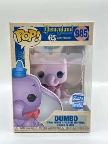 Brand New Funko Pop! Shop Exclusive Disneyland 65th Anniversary Dumbo