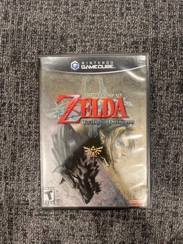The Legend of Zelda: Twilight Princess (Nintendo GameCube, 2006) w/ MANUAL