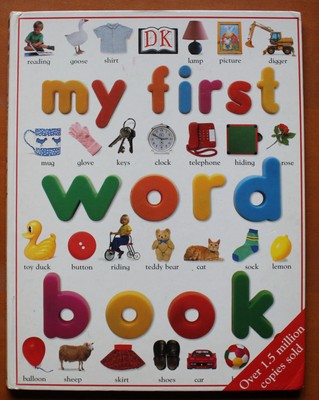 My First Word Book  Pictures and Words to Start Toddlers Reading and to Help Pre
