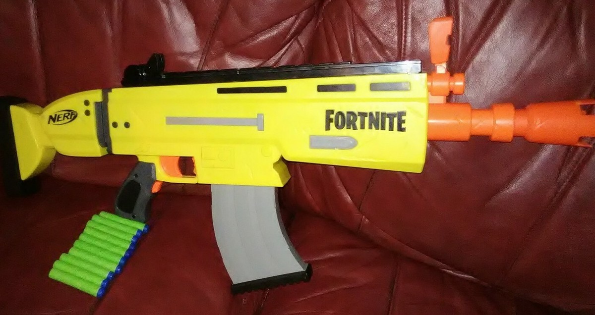 Nerf Fortnite AR-L Elite Dart Blaster With 10 Darts 630509840069| eBay