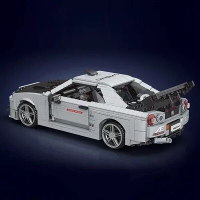 Mould King 10113 No. Skyline GTR R34 Car Building Block Toy 1471