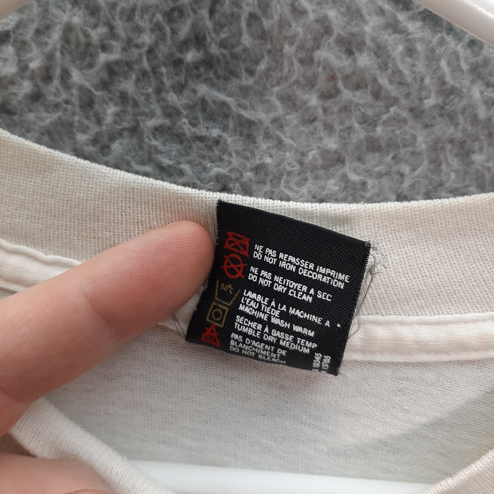 Vintage Screen Stars Best Shirt Adult Large White Ballantynes Cove Canada 1990s