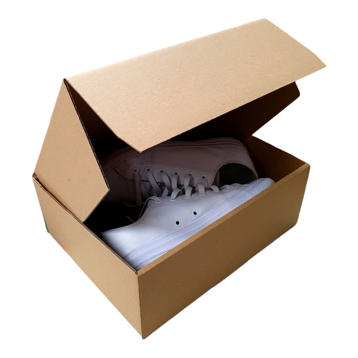 Folding Lid Cardboard Boxes Postal Mailing Shipping Cartons Shoe Box  300x230x110