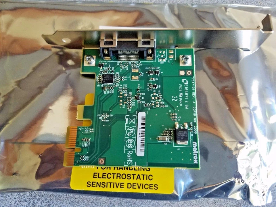 Matrox Y7347-1100 PCIexpress x1 XI Link Video Capture Card - Image 3 of 4