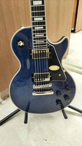 EPIPHONE LES PAUL CUSTOM Used Mahogany body/neck Ebony fingerboard w/Gig case