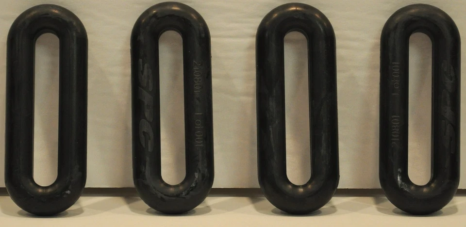 SPECIALTY PRODUCTS  21080 4 pc Set of Universal Leaf Spring Silencers  NEW - Image 4 of 4