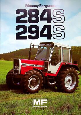 239829) Massey-Ferguson MF 284 S 294 S Prospekt 06/1983