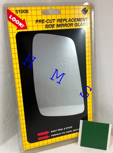  MOTORMITE 51008 REPLACEMENT LEFT SIDE MIRROR GLASS FITS FORD MERCURY 1977-1987