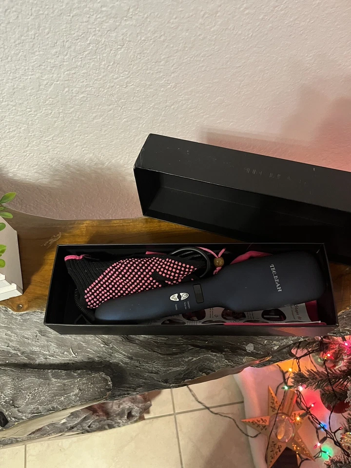 Ionic Hair Straightener Brush 2 In 1 MCH Heating Model MX-1699B Open Box - Image 2 of 2