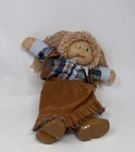 VTG Cabbage Patch Kids Doll 1986 Xavier Roberts Signed Western Cowgirl Outfit